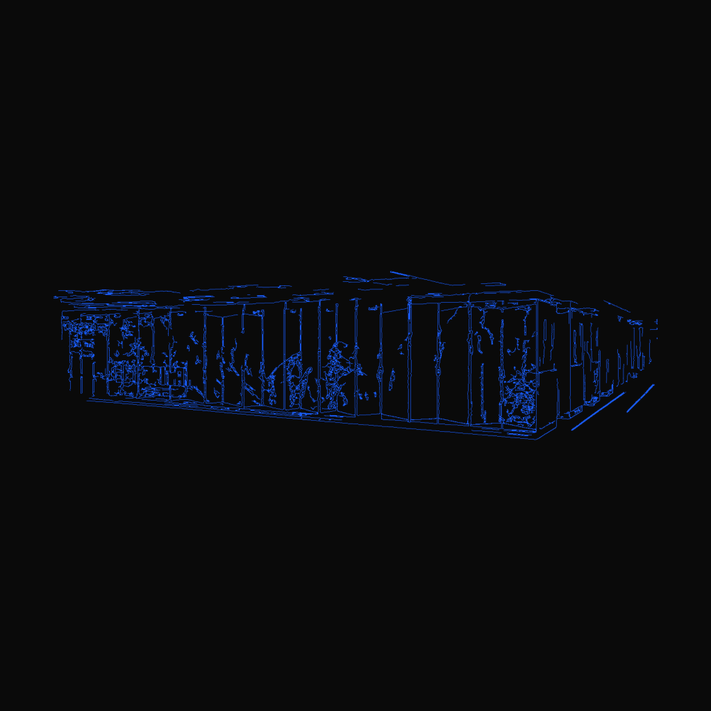 Stylized line drawing of the El Capitan
