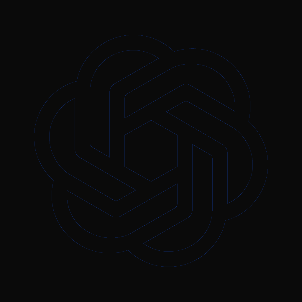 Stylized line drawing of the OpenAI GPT-5