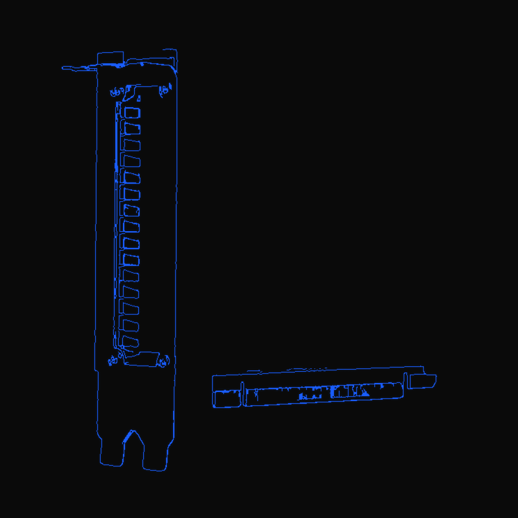 Stylized line drawing of the NVIDIA H200